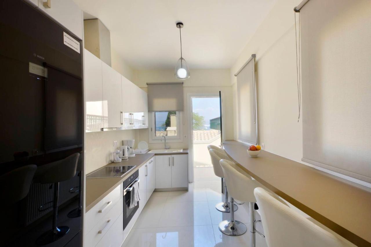 Ferienwohnung Luxury Bay View Corfu  Exterior foto